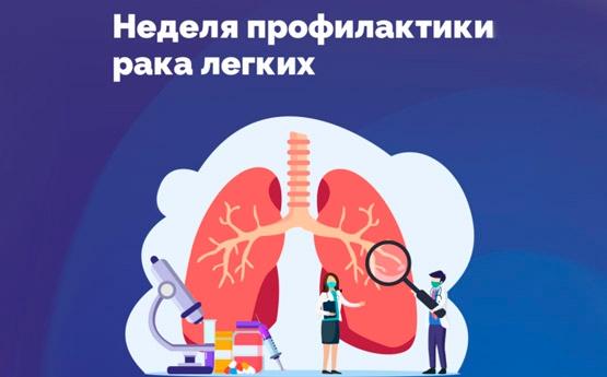 С 18 по 24 августа 2025 года – Неделя профилактики рака легких